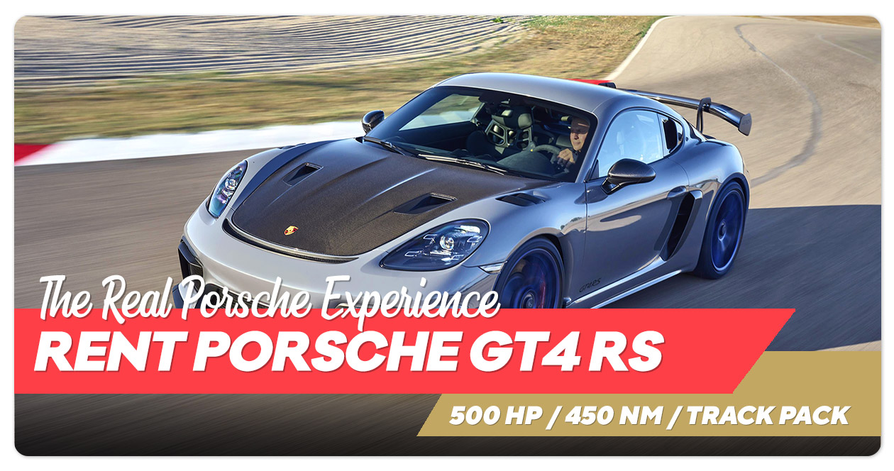 Rent and drive a Porsche GT4 RS at the Nürburgring Rent and drive a Porsche GT4 RS at the Nürburgring