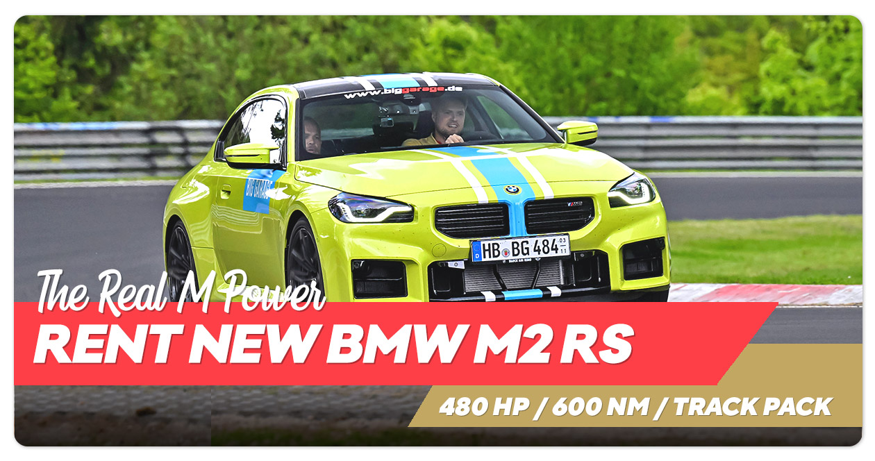 Rent and drive new BMW M2 RS 2025 at the Nürburgring Rent and drive new BMW M2 RS 2025 at the Nürburgring