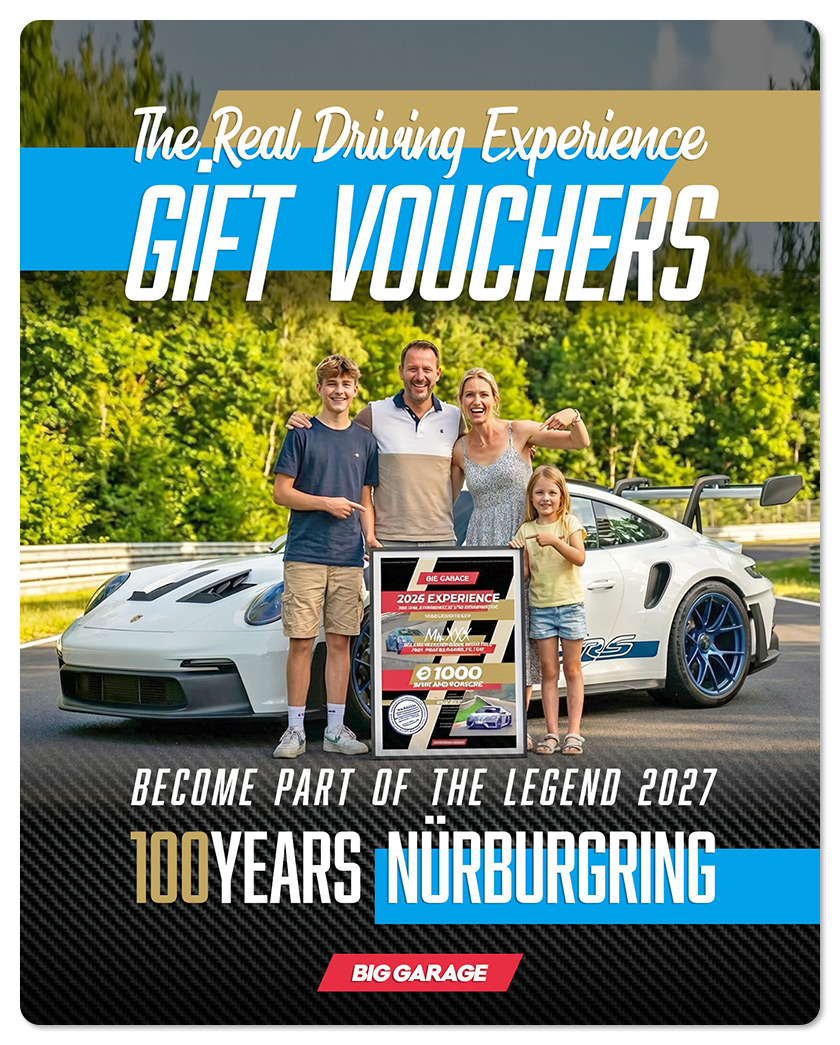Gift voucher for Nürburgring Driving Experience Gift voucher for Nürburgring Driving Experience